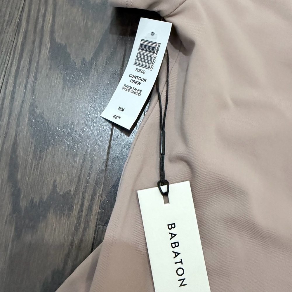 Babaton Contour Crew Bodysuit in Warm Taupe - Picture 5 of 8